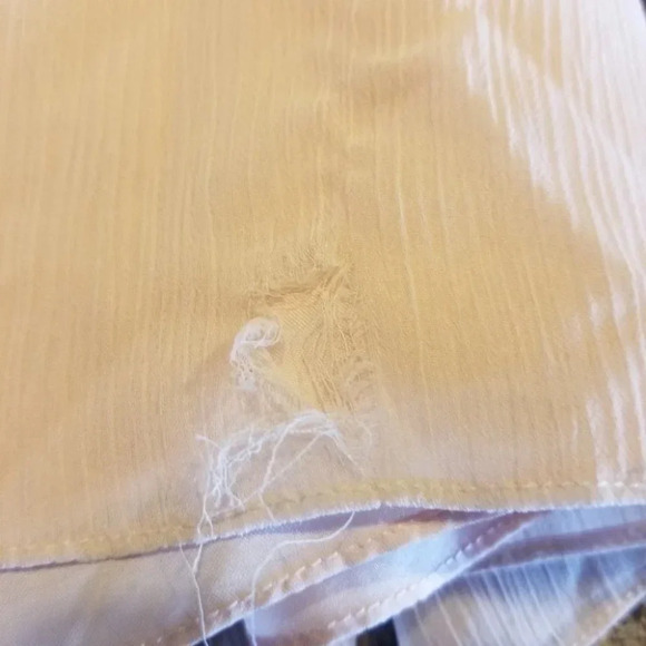 White By Vera Wang Blush Pink Ruffle Maxi  Bridesmaids Dress 2 - Picture 12 of 15